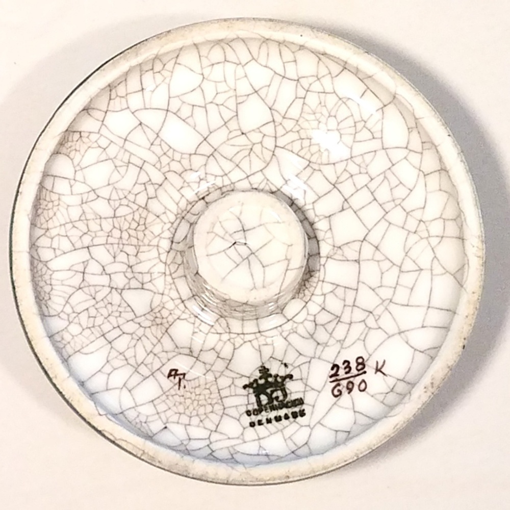 Royal Copenhagen Crackle Glaze Candleholder - Picture 6 of 8
